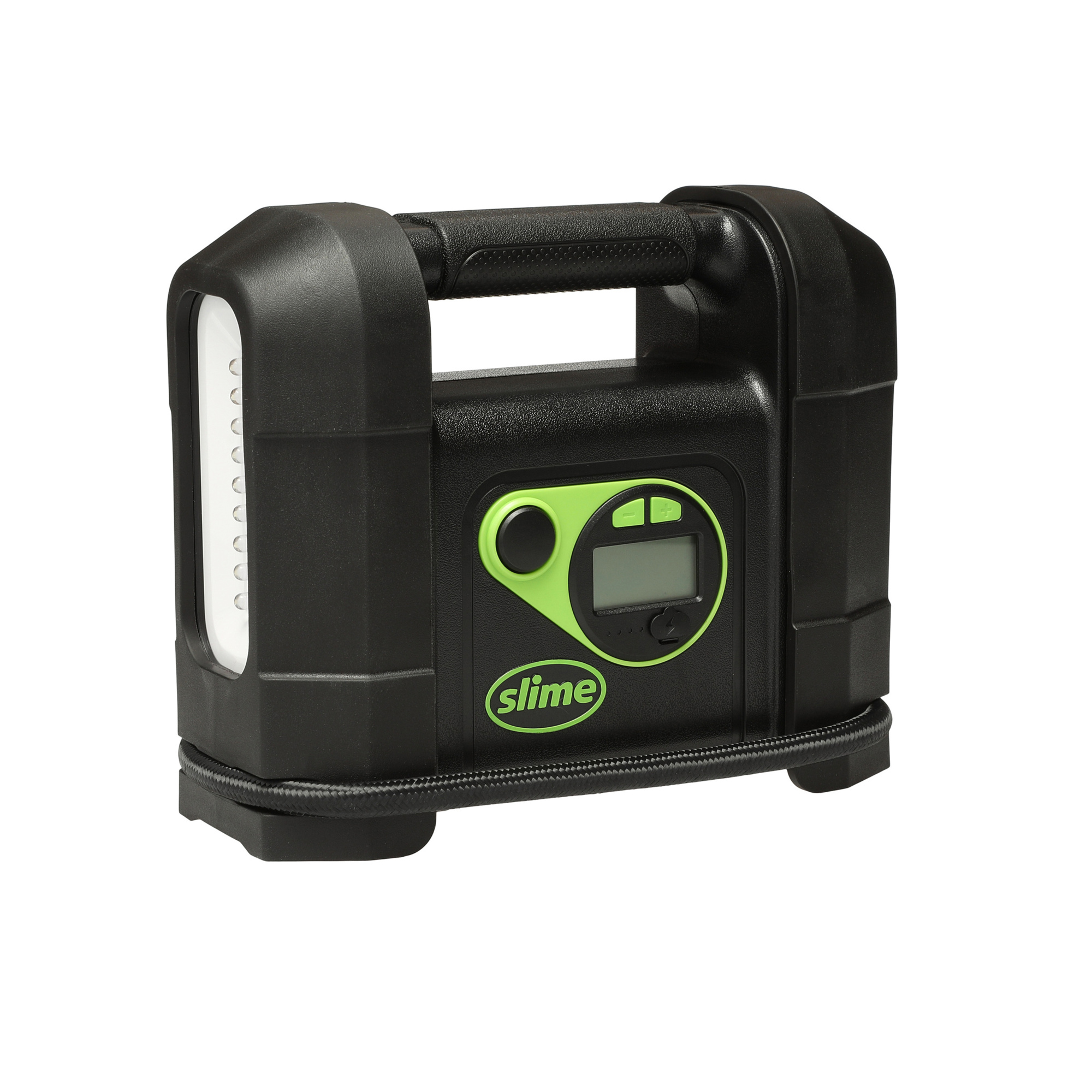 Slime Cordless Tire Inflator, Inflate Right Technology, Work Light, Rechargeable, Model# 40080